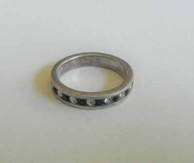 Oud zilveren ring maat 17.5