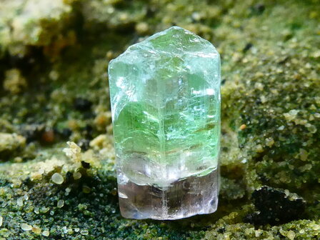 Toermalijn groen/roze kristal