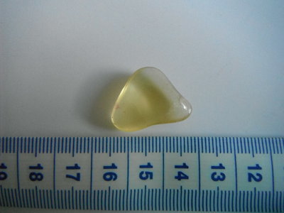 FLUORIET GEEL TROMMELSTEEN